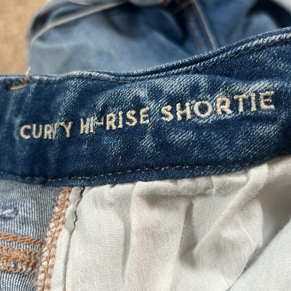 American Eagle ne(x)t level stretch curvy hi-rise shortie - Picture 4 of 5